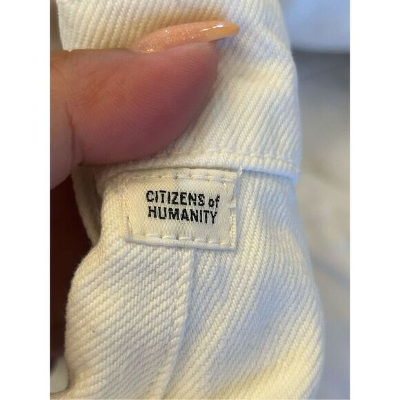 Citizen of Humanity Rhea Sleeveless Utility Jumpsuit in Creama size 0 Revolve - Picture 12 of 13